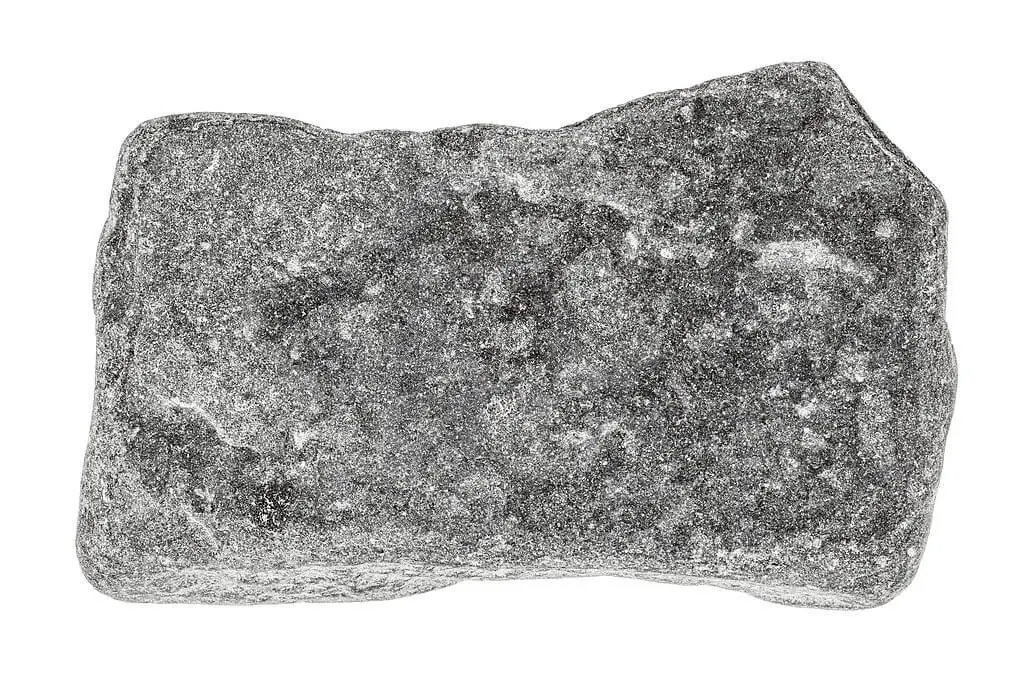 A flat rock.
