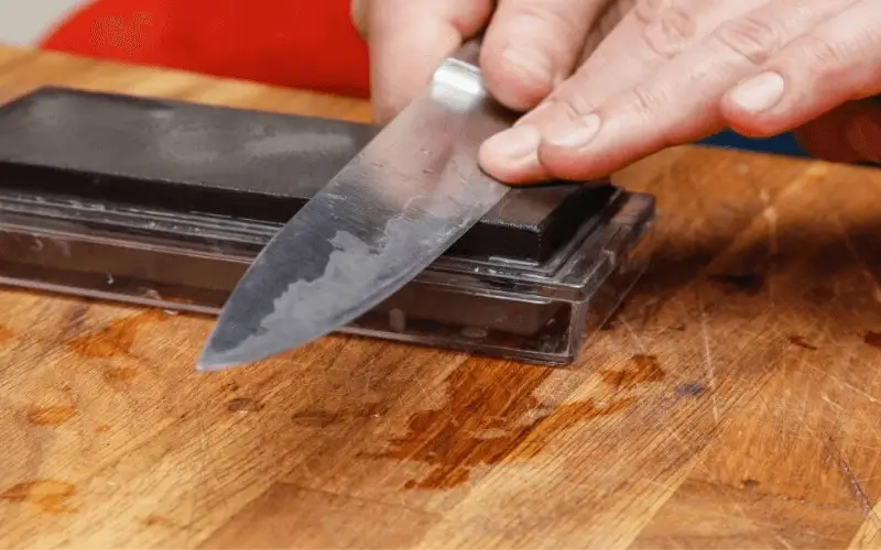 how to sharpen a knife with household items