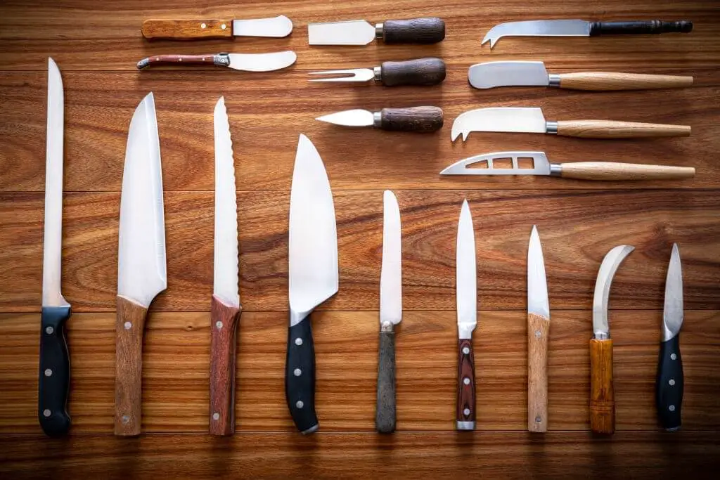 names of kitchen knives
