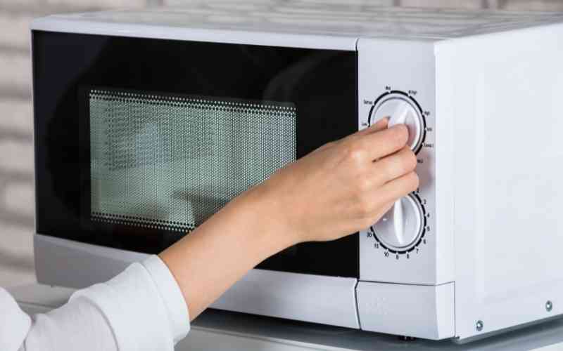 microwave control panel