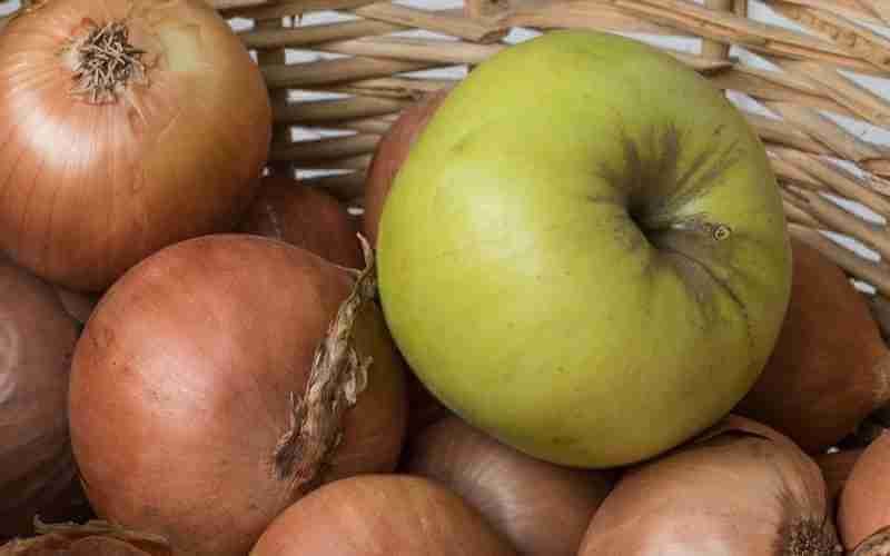 apples and onions