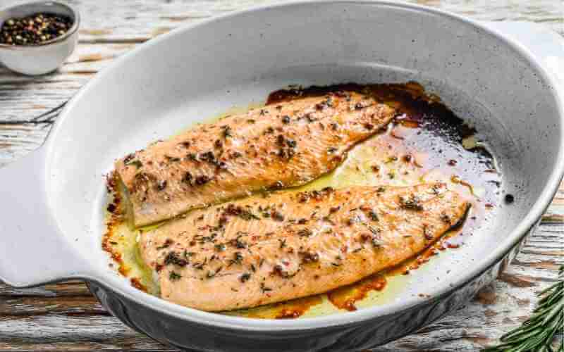 oven baked salmon