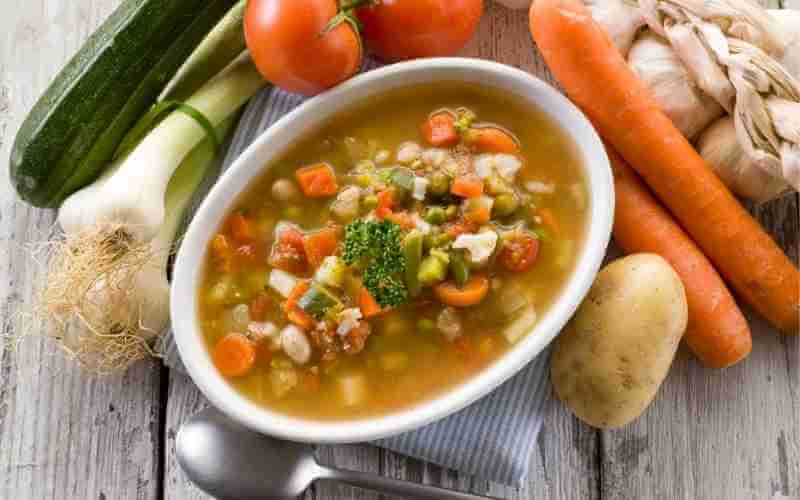 what to serve with vegetable soup